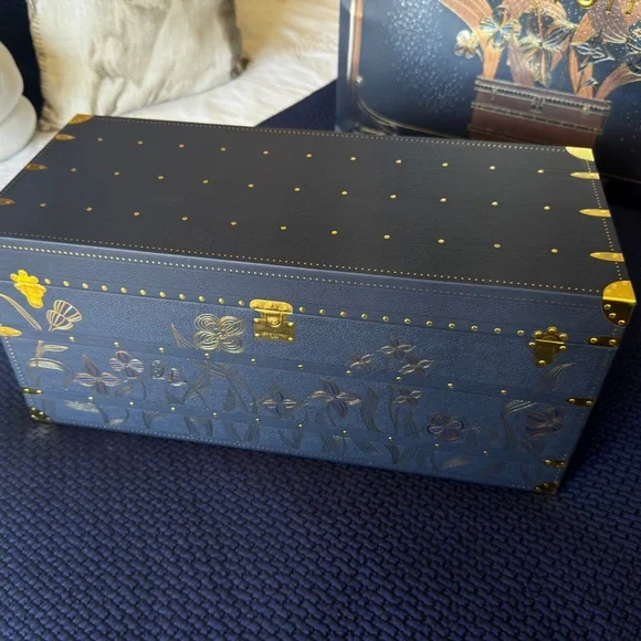 Louis Vuitton Navy and Gold Christmas calendar 2025 Box - Picture 6 of 7